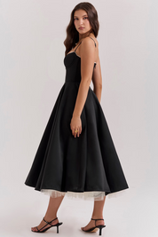 Jurk dames | Lange maxi jurk met elegante pasvorm