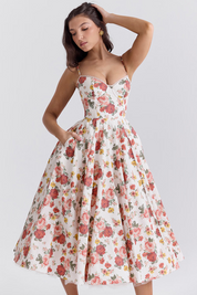 Jurk dames | Lange maxi jurk met elegante pasvorm