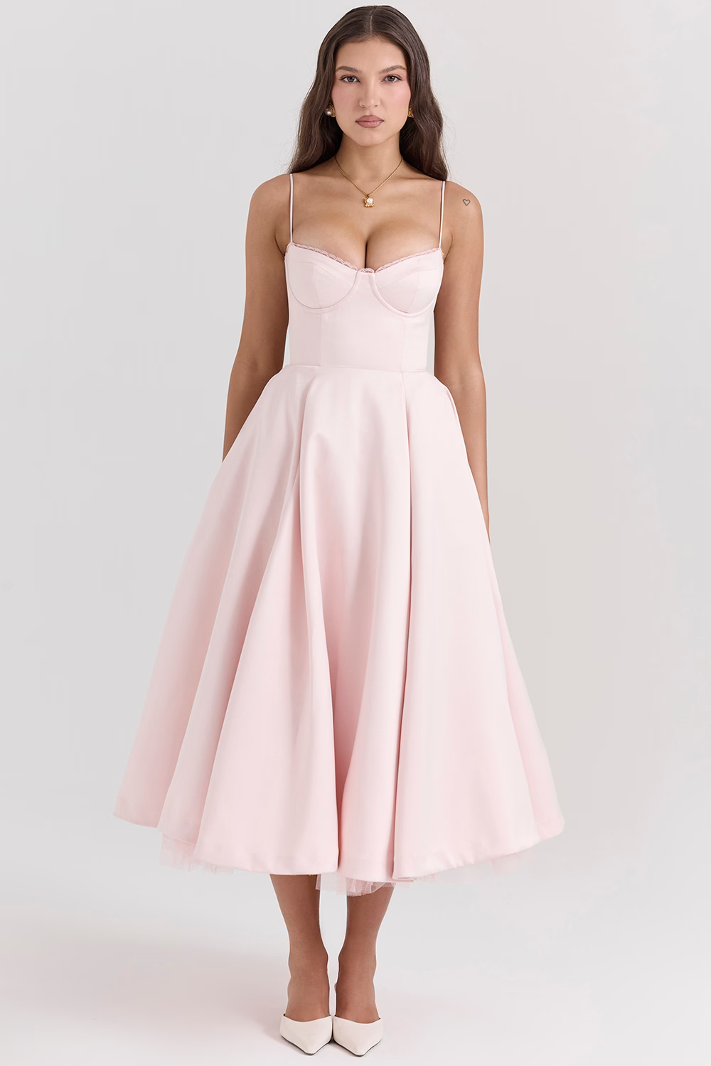 Jurk dames | Lange maxi jurk met elegante pasvorm