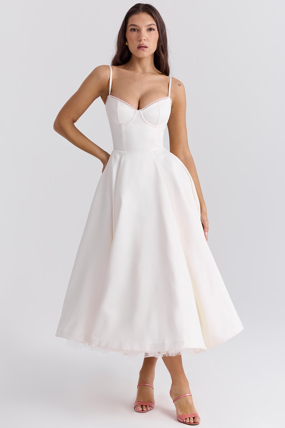 Jurk dames | Lange maxi jurk met elegante pasvorm