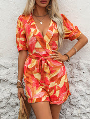 Jaime Blazer Playsuit Dames | Romper met Strikceintuur & Blazer Stijl