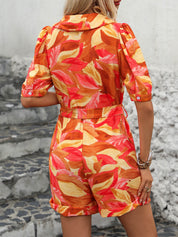 Jaime Blazer Playsuit Dames | Romper met Strikceintuur & Blazer Stijl