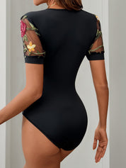 Rema Bodysuit met Bloemenprint - 