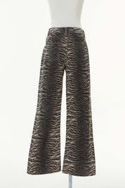 Zebraprint Flare Jeans