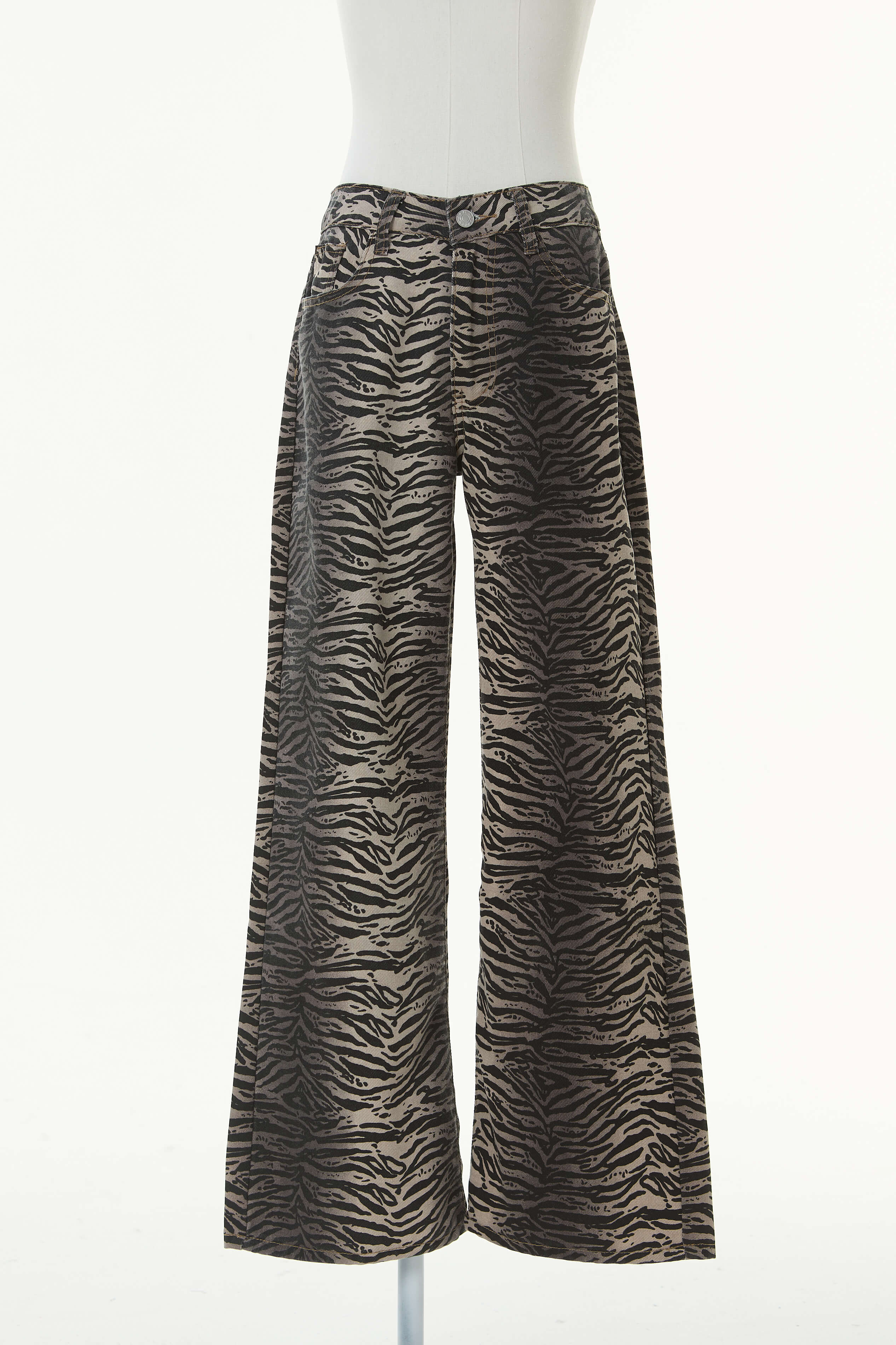Zebraprint Flare Jeans