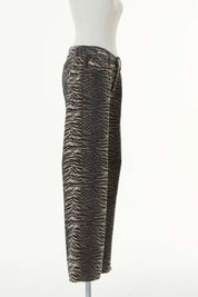 Zebraprint Flare Jeans
