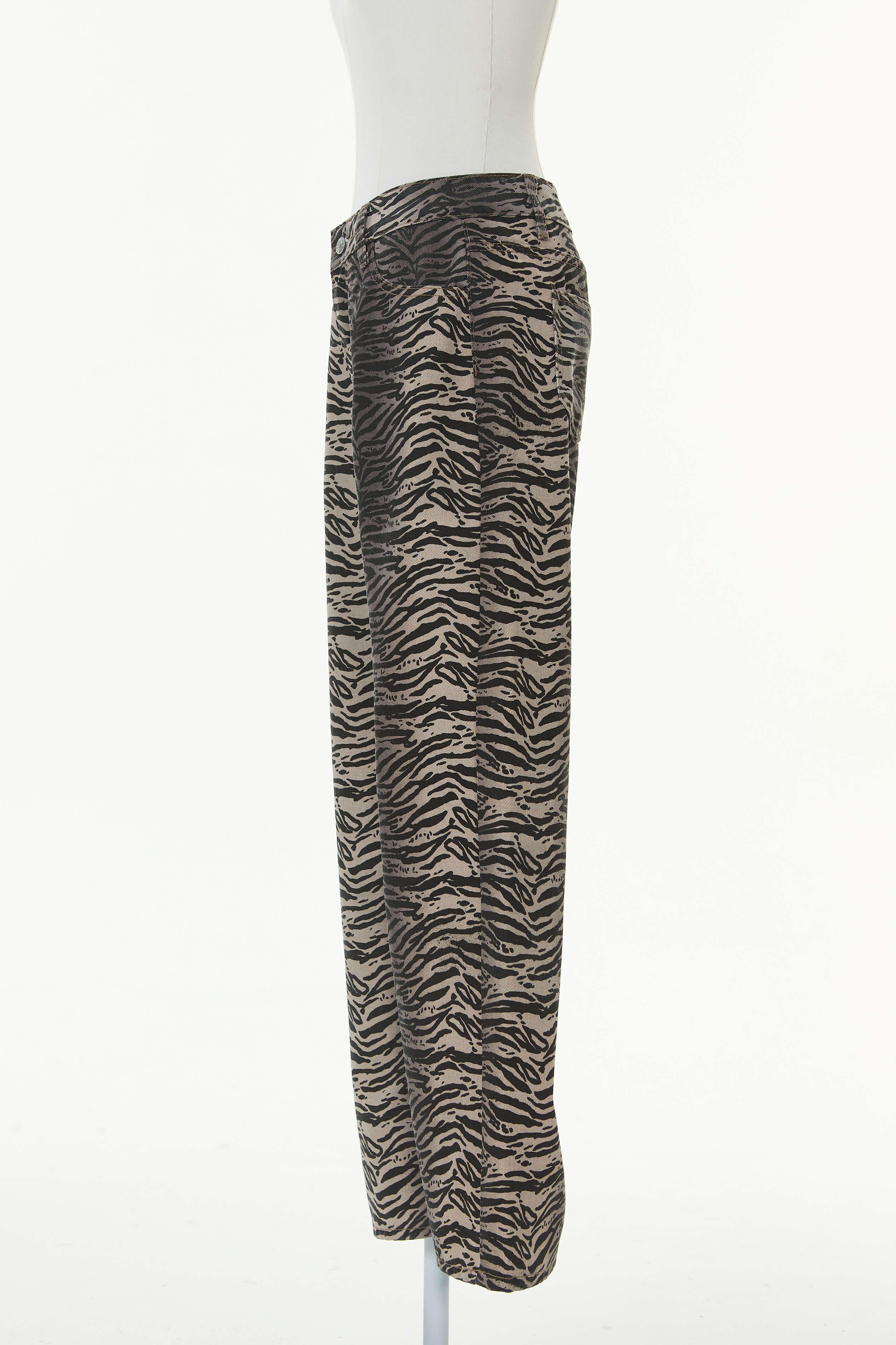 Zebraprint Flare Jeans