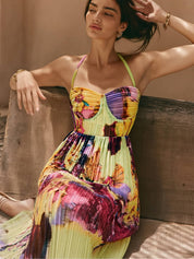Chai Bloom Multi Maxi Dress