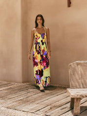 Chai Bloom Multi Maxi Dress