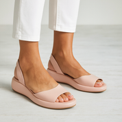 Sandalen dames | Comfort slippers met open teen en antislip zool