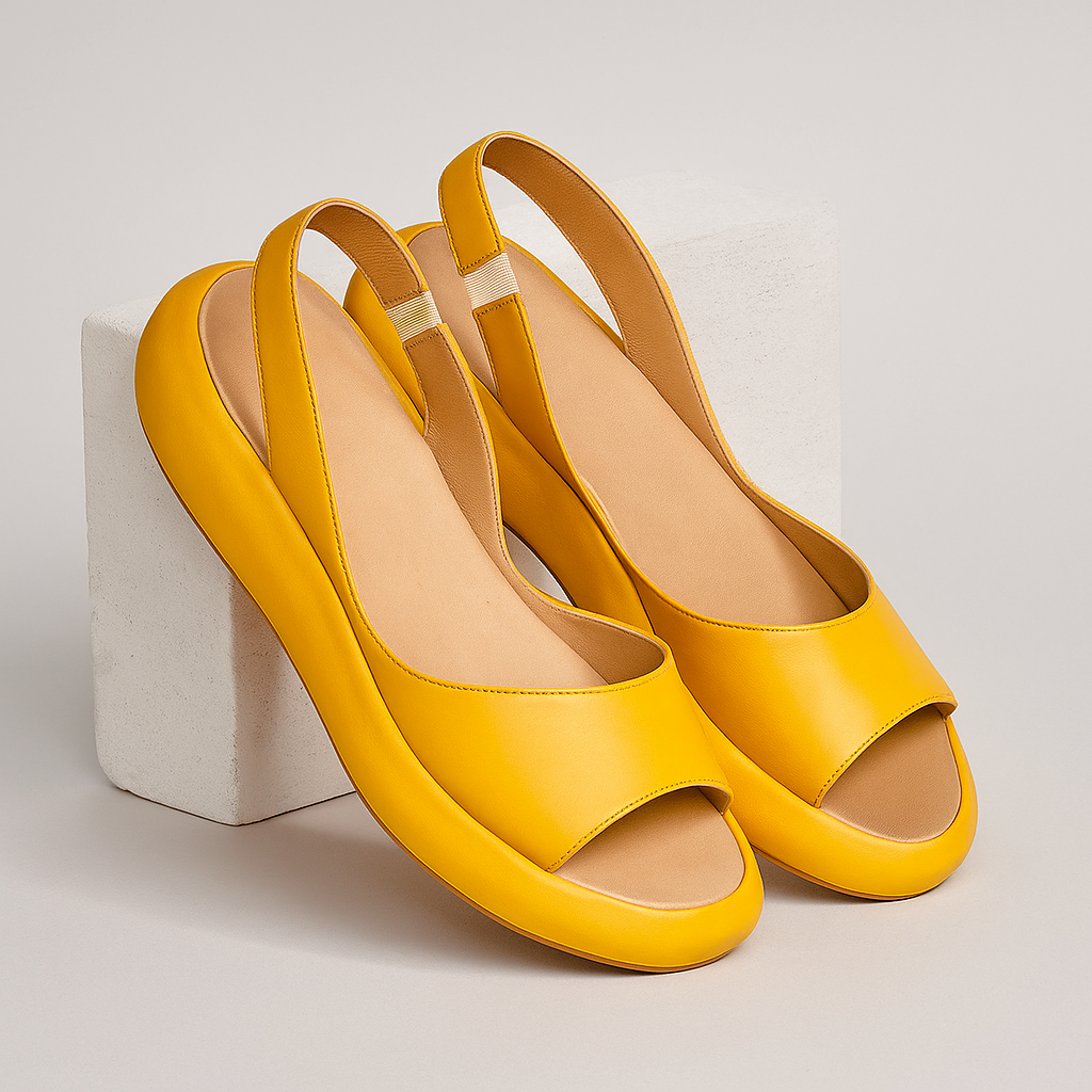 Sandalen dames | Comfort slippers met open teen en antislip zool