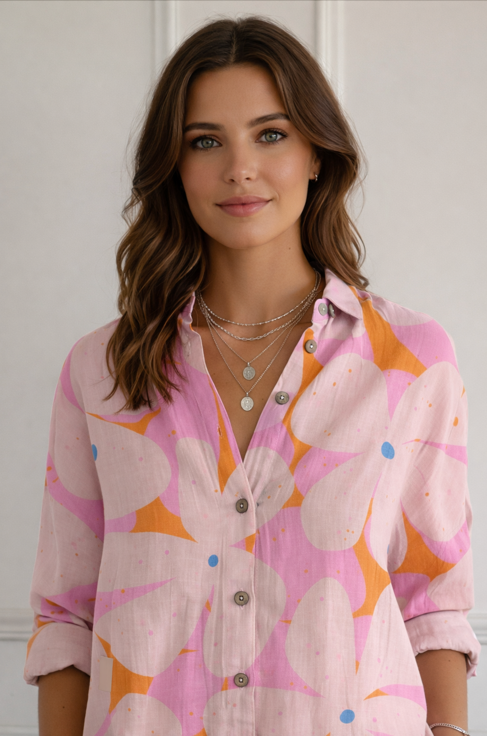 Dames Blouse met Bloemenprint – Luchtige Floral Top