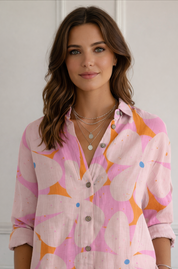 Dames Blouse met Bloemenprint – Luchtige Floral Top