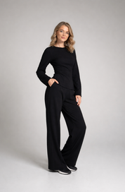 Chique Dames Set – Elegante Tweedelige Outfit met Flatterende Pasvorm