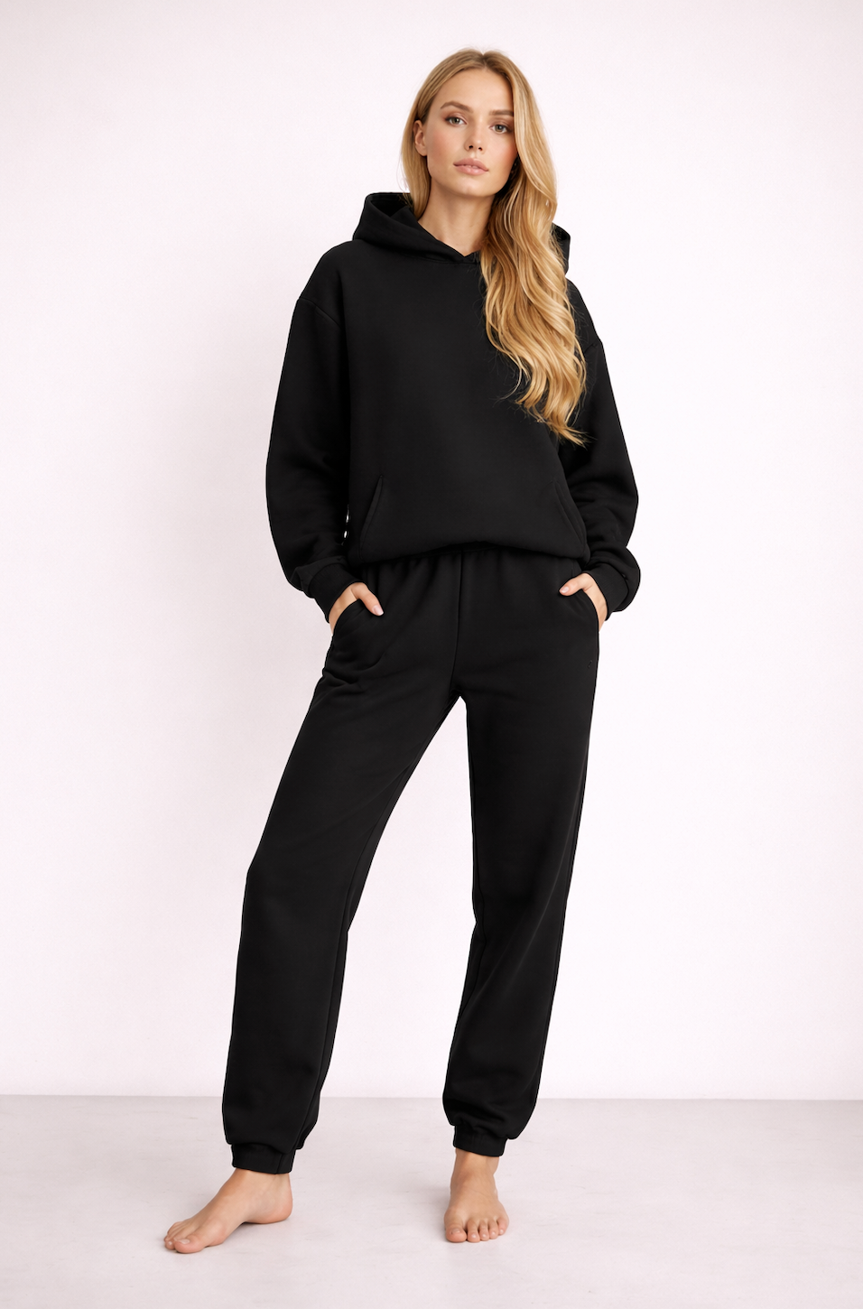 Dames Ultra-Zachte Oversized Lounge Jogging Set – Luxe Comfort & Stijlvolle Pasvorm