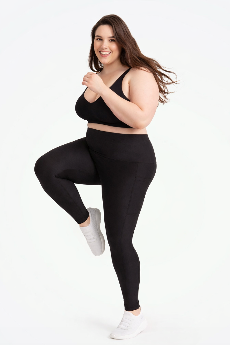 High-waisted shaping sportlegging