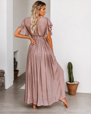 Maxi Taupe Ibiza Jurk