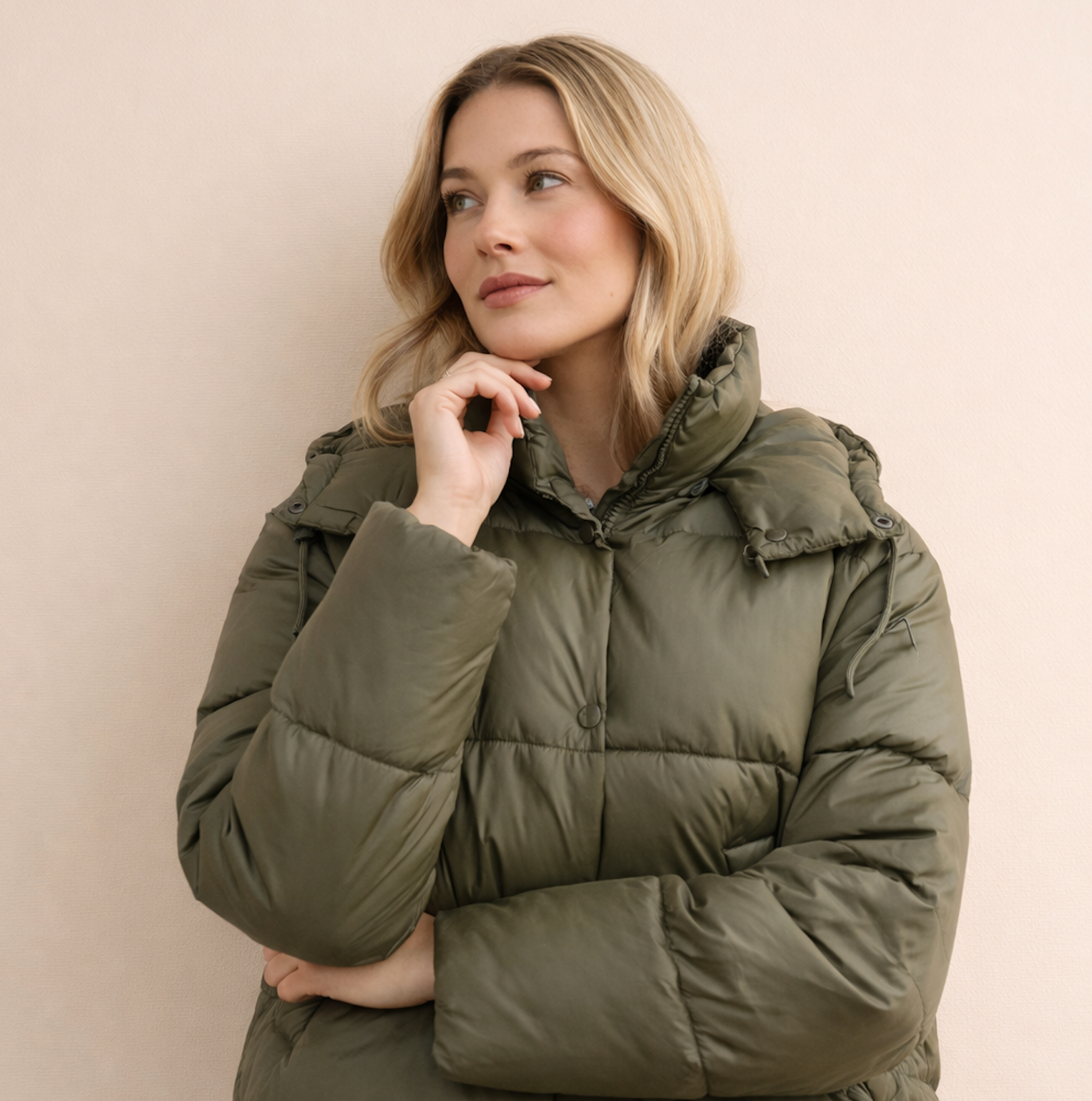 Dames Pufferjas met Capuchon – Licht & Warm
