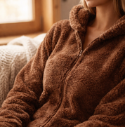 SnugglePaws Fleece Onesie Dames | Superzachte Onesie met Berenoortjes | Warme Loungewear