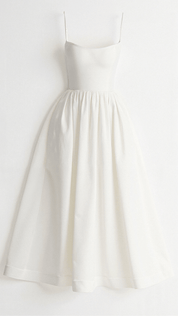 Sophie | A-lijn Midi-jurk voor Dames met Elegante Ascot-stijl