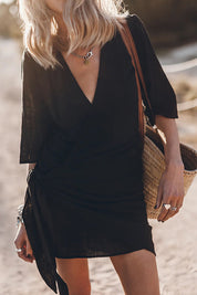 Sophie | Asymmetrische Mini-Wikkeljurk voor Dames voor de Zomer