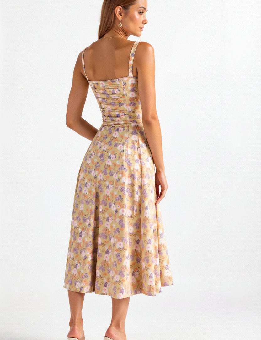 Sophie___Midi_Jurk_Dames_met_Corset_en_Vloeiende_Rok_voor_Zomerse_Gelegenheden_1.jpg