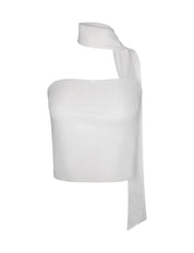 Helga | Minimalistische Zomerstijl Mouwloos Nekband Top
