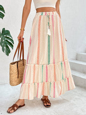 Sutton High Waisted Maxi Skirt