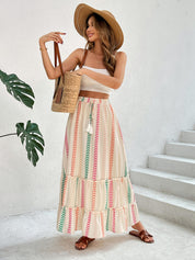 Sutton High Waisted Maxi Skirt