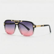 Zonnebril | Aviator zonnebril met gradient glazen Ravique