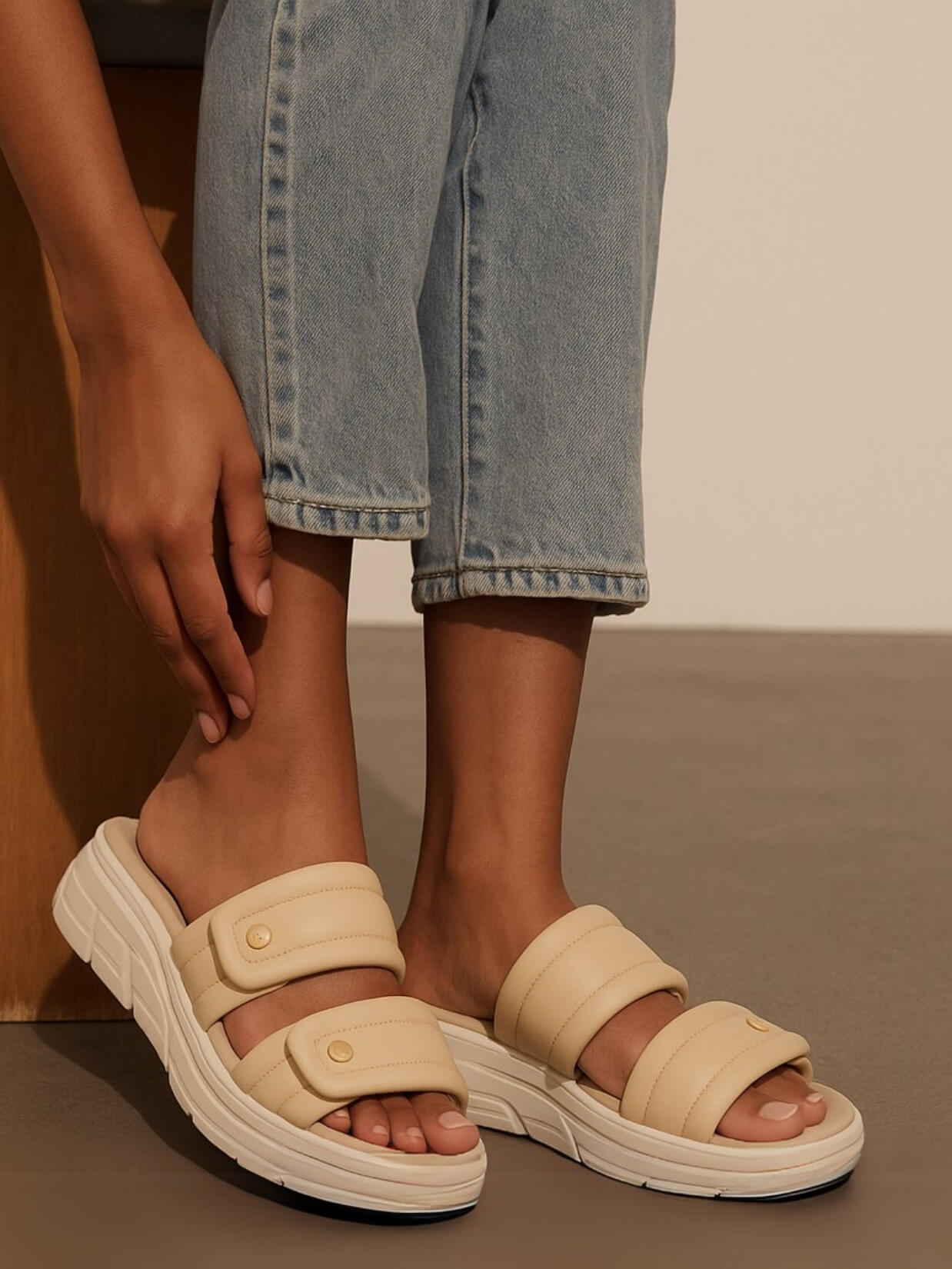Siketu | Coastal Calling Puffy Upper Sandals
