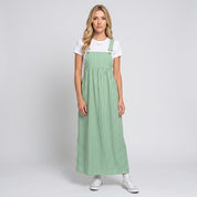 Luchtige Maxi Jurk met Streepprint en Losse Pasvorm