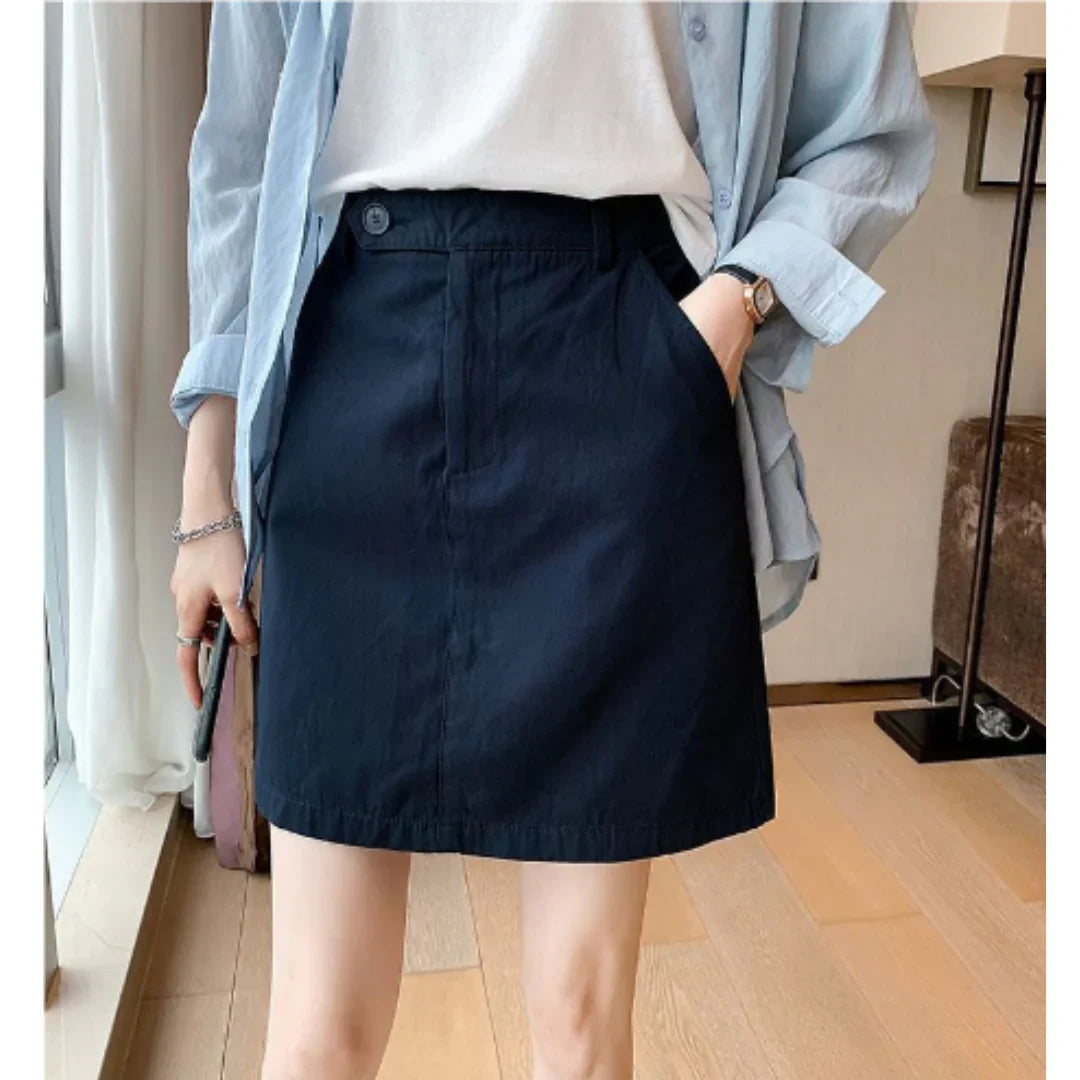 casual-rok-voor-dames-blauw-mexie-mode.webp