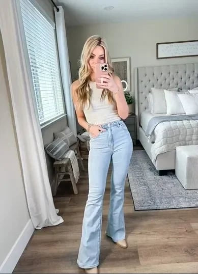 Noah | Stijlvolle Jeans met Hoge Taille