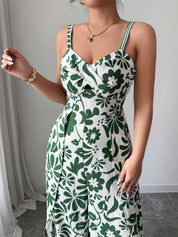 Bliss Escape Floral Jumpsuit - green