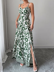 Bliss Escape Floral Jumpsuit - green