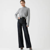 Mia | Comfortabele Jeans met Wijde Pijpen