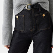 Mia | Comfortabele Jeans met Wijde Pijpen