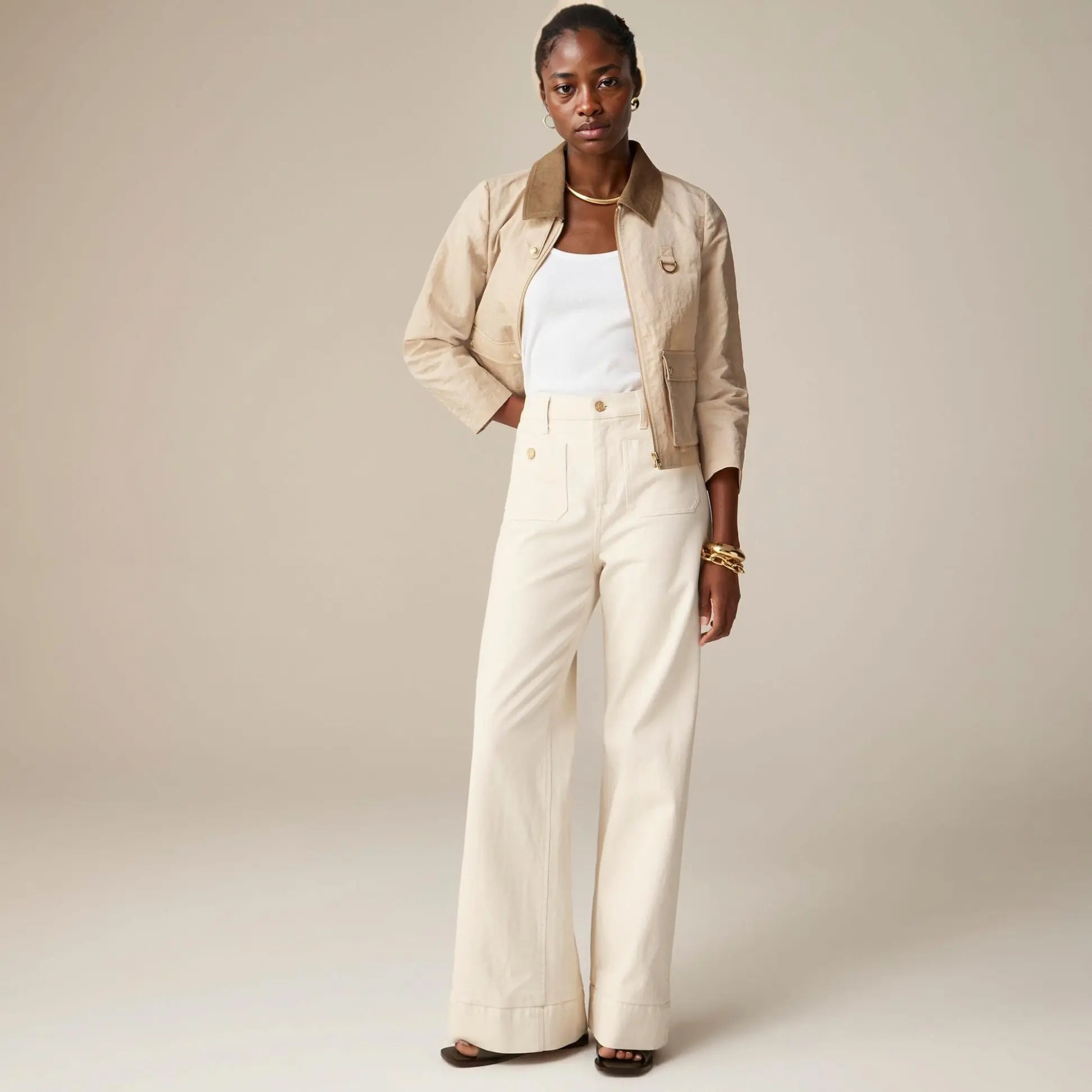 Mia | Comfortabele Jeans met Wijde Pijpen