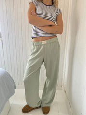 Dames Lounge Broek van Katoen - Comfort fit - Ivy Stockholm