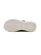 Siketu | Wyona Ademende Gecushioneerde Sandalen - marineblauw