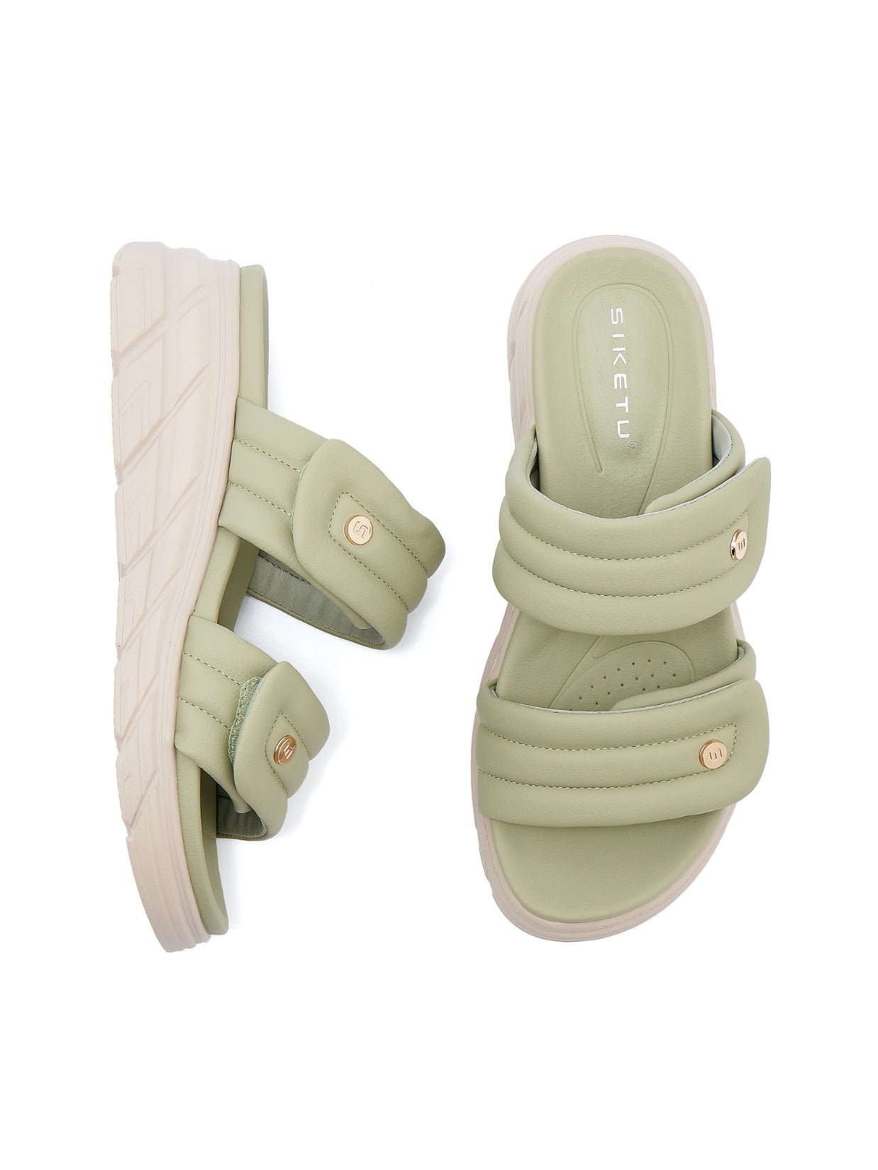Siketu | Coastal Calling Puffy Upper Sandals